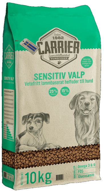 Hovedbilde Carrier Sensitiv Valp  2kg, 10kg